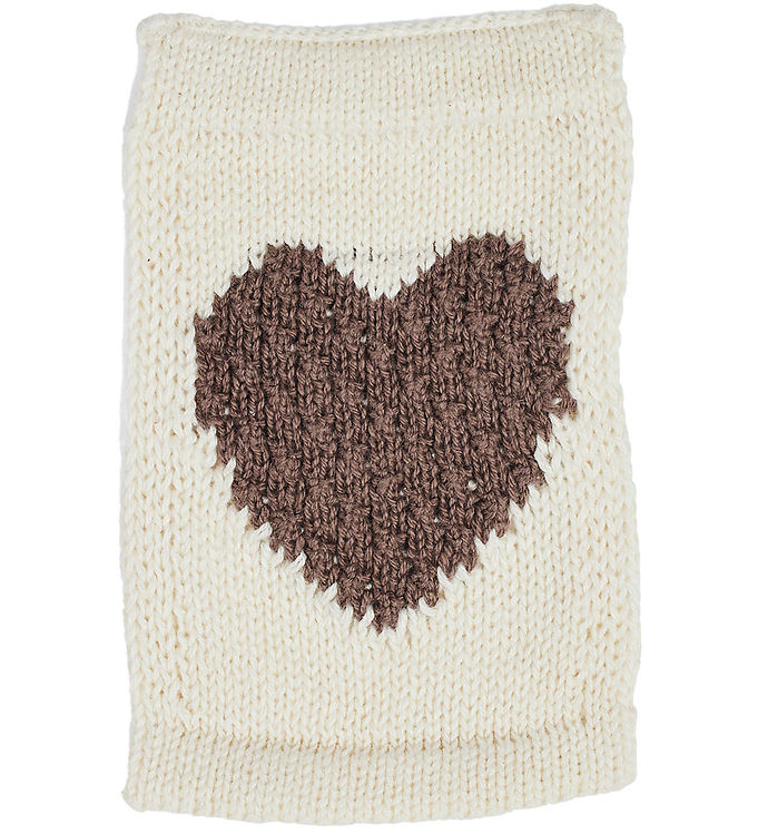 Smallstuff Strikket Flag - Hjerte - Natur Motiv