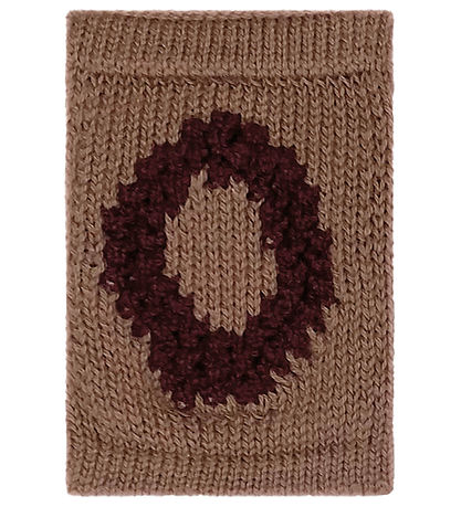 Smallstuff Strikket Bogstav - O - Rosa Alfabet