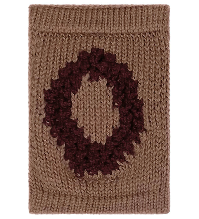 Smallstuff Strikket Bogstav - O - Rosa Alfabet