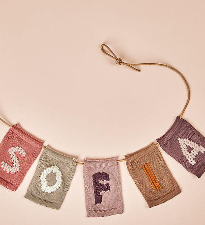 Smallstuff Strikket Bogstav - O - Natur Alfabet