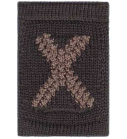 Smallstuff Knitted Letter - X - Natural Alphabet