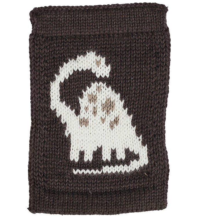 Smallstuff Strikket Flag - Dinosaur - Natur Motiv