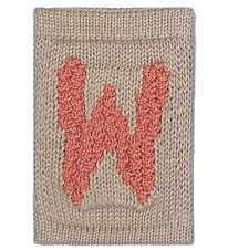 Smallstuff Strikket Bogstav - W - Rosa Alfabet Smallstuff Strikket Bogstav - W - Rosa Alfabet