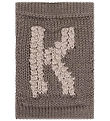 Smallstuff Strikket Bogstav - K - Natur Alfabet Smallstuff Strikket Bogstav - K - Natur Alfabet