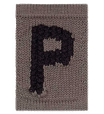 Smallstuff Strikket Bogstav - P - Natur Alfabet Smallstuff Strikket Bogstav - P - Natur Alfabet