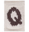 Smallstuff Strikket Bogstav - Q - Natur Alfabet Smallstuff Strikket Bogstav - Q - Natur Alfabet