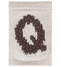 Smallstuff Strikket Bogstav - Q - Natur Alfabet Smallstuff Strikket Bogstav - Q - Natur Alfabet