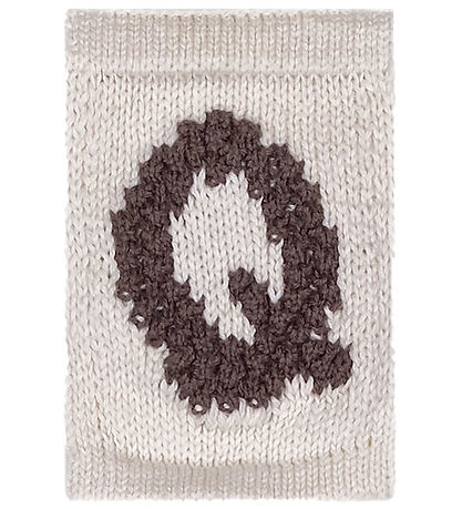 Smallstuff Strikket Bogstav - Q - Natur Alfabet Smallstuff Strikket Bogstav - Q - Natur Alfabet
