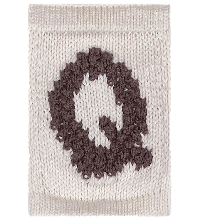 Smallstuff Strikket Bogstav - Q - Natur Alfabet