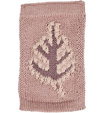 Smallstuff Strikket Flag - Blad - Rosa Motiv Smallstuff Strikket Flag - Blad - Rosa Motiv