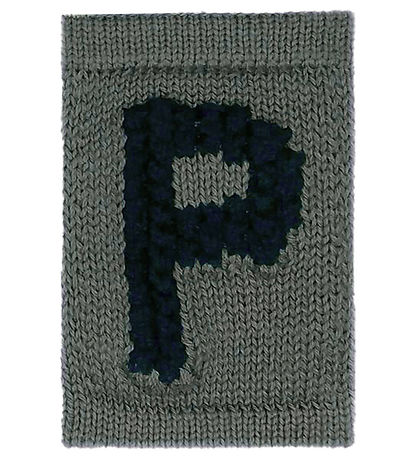 Smallstuff Strikket Bogstav - P - Blå Alfabet Smallstuff Strikket Bogstav - P - Blå Alfabet