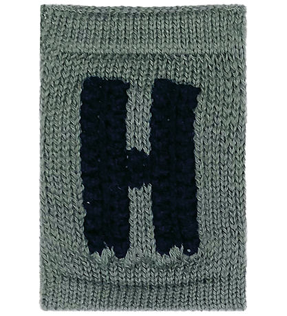 Smallstuff Strikket Bogstav - H - Blå Alfabet