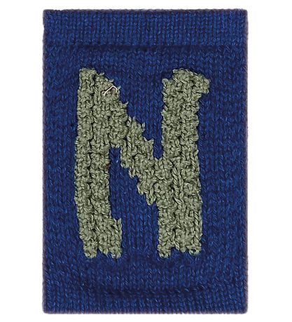 Smallstuff Strikket Bogstav - N - Blå Alfabet Smallstuff Strikket Bogstav - N - Blå Alfabet