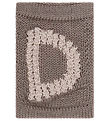 Smallstuff Knitted Letter - D - Natural Alphabet