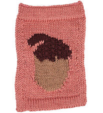 Smallstuff Strikket Flag - Nød - Rosa Motiv Smallstuff Strikket Flag - Nød - Rosa Motiv