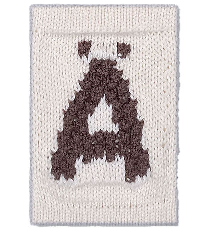 Smallstuff Strikket Bogstav - Ä - Natur Alfabet Smallstuff Strikket Bogstav - Ä - Natur Alfabet