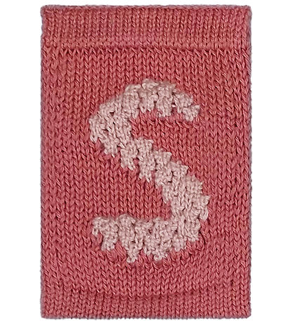Smallstuff Strikket Bogstav - S - Rosa Alfabet Smallstuff Strikket Bogstav - S - Rosa Alfabet