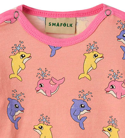 Småfolk Body k/æ - Blossom m. Babydelfiner