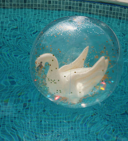 Konges Sløjd Badebold - 40 Cm - Swan