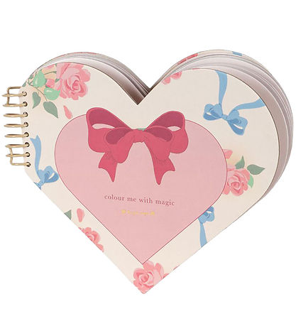 Konges Sløjd Magisk Malebog - Heart Konges Sløjd Magisk Malebog - Heart