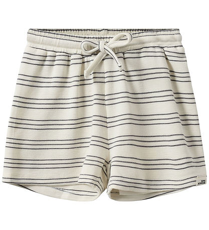 Sofie Schnoor Shorts - Modal - Antique White W. Blue Sofie Schnoor Shorts - Modal - Antique White W. Blue