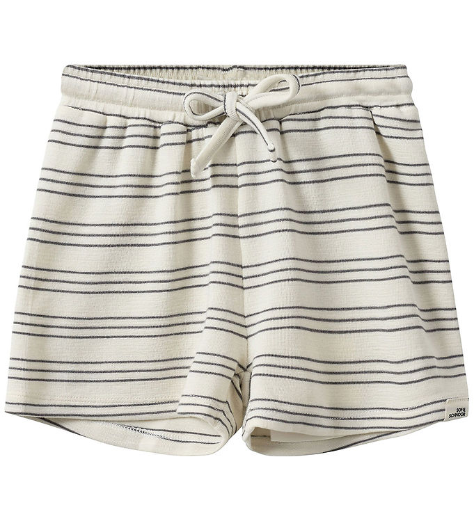 Sofie Schnoor Shorts - Modal - Antique White W. Blue