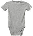Sofie Schnoor Body k/æ - Rib - Grey Mel Sofie Schnoor Body k/æ - Rib - Grey Mel