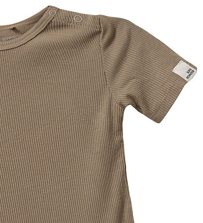 Sofie Schnoor Body k/æ - Rib - Dark Sand Sofie Schnoor Body k/æ - Rib - Dark Sand