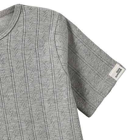Sofie Schnoor T-Shirt - PiperSK - Grey Mel