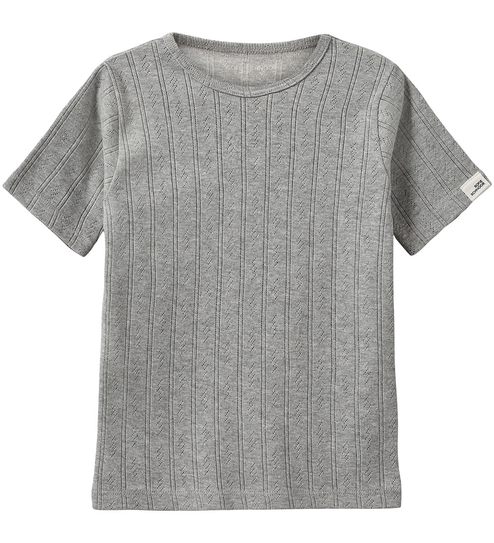 Sofie Schnoor T-Shirt - PiperSK - Grey Meel - Sofie Schnoor - 3 jaar (98) - T-Shirts