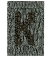 Smallstuff Strikket Bogstav - K - Blå Alfabet Smallstuff Strikket Bogstav - K - Blå Alfabet