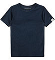 Sofie Schnoor T-Shirt - Rib - PiperSK - Navy Blue Sofie Schnoor T-Shirt - Rib - PiperSK - Navy Blue