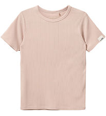 Sofie Schnoor T-Shirt - Rib - PiperSK - Light Rose Sofie Schnoor T-Shirt - Rib - PiperSK - Light Rose