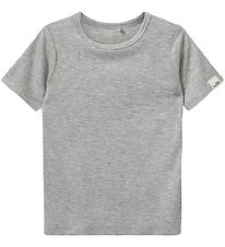 Sofie Schnoor T-Shirt - Rib - PiperSK - Grey Mel Sofie Schnoor T-Shirt - Rib - PiperSK - Grey Mel