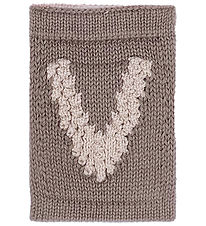 Smallstuff Strikket Bogstav - V - Natur Alfabet Smallstuff Strikket Bogstav - V - Natur Alfabet