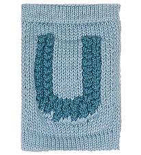 Smallstuff Strikket Bogstav - U - Blå Alfabet