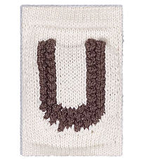 Smallstuff Strikket Bogstav - U - Natur Alfabet Smallstuff Strikket Bogstav - U - Natur Alfabet