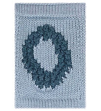 Smallstuff Strikket Bogstav - O - Blå Alfabet