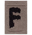 Smallstuff Strikket Bogstav - F - Natur Alfabet Smallstuff Strikket Bogstav - F - Natur Alfabet