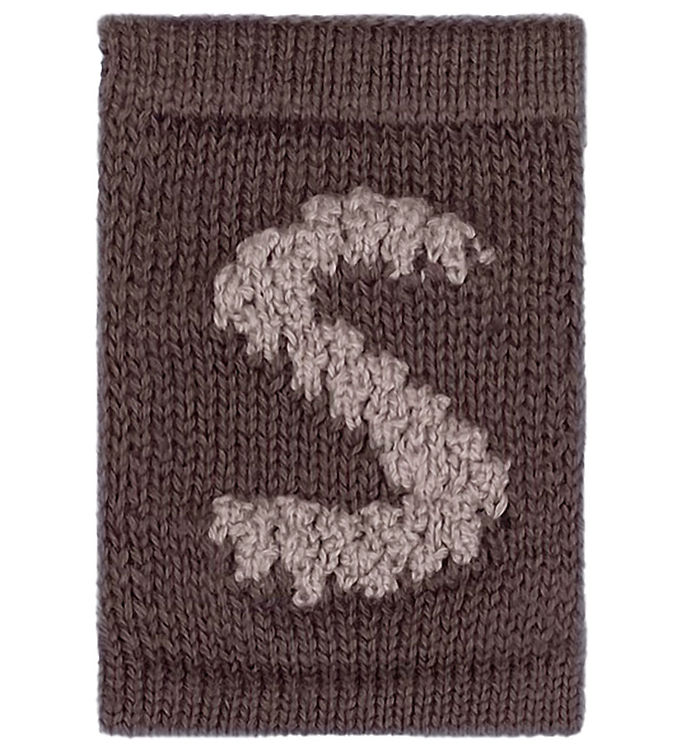 Smallstuff Strikket Bogstav - S - Natur Alfabet