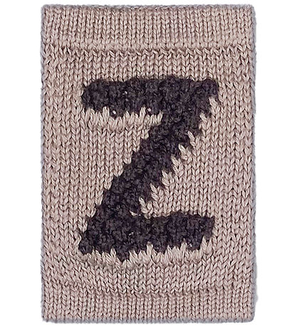 Smallstuff Strikket Bogstav - Z - Natur Alfabet Smallstuff Strikket Bogstav - Z - Natur Alfabet
