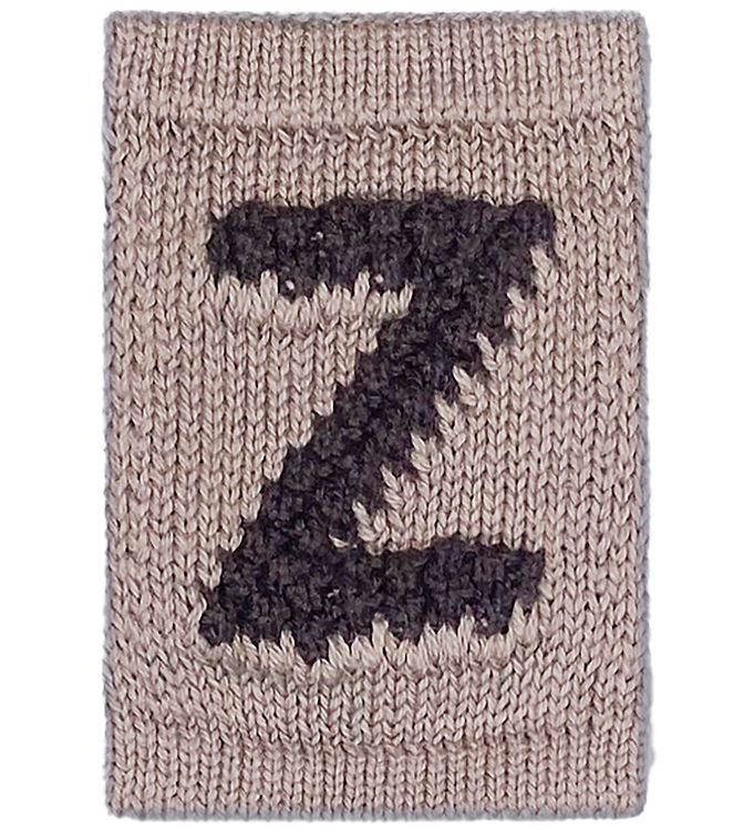 Smallstuff Strikket Bogstav - Z - Natur Alfabet