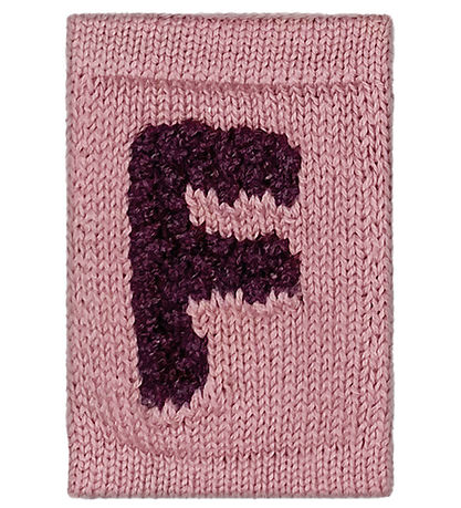 Smallstuff Strikket Bogstav - F - Rosa Alfabet Smallstuff Strikket Bogstav - F - Rosa Alfabet