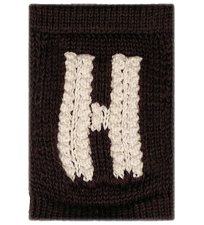 Smallstuff Strikket Bogstav - H - Natur Alfabet