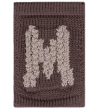 Smallstuff Knitted Letter - M - Natural Alphabet