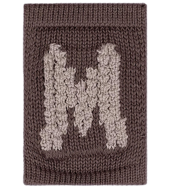 Smallstuff Strikket Bogstav - M - Natur Alfabet