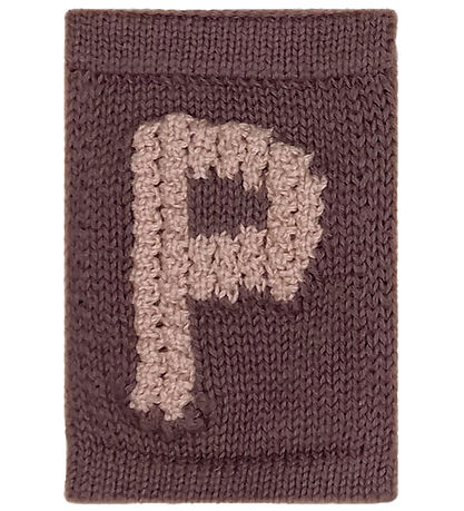 Smallstuff Strikket Bogstav - P - Rosa Alfabet Smallstuff Strikket Bogstav - P - Rosa Alfabet