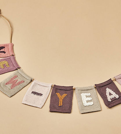 Smallstuff Strikket Bogstav - Bindestreg - Natur Alfabet Smallstuff Strikket Bogstav - Bindestreg - Natur Alfabet