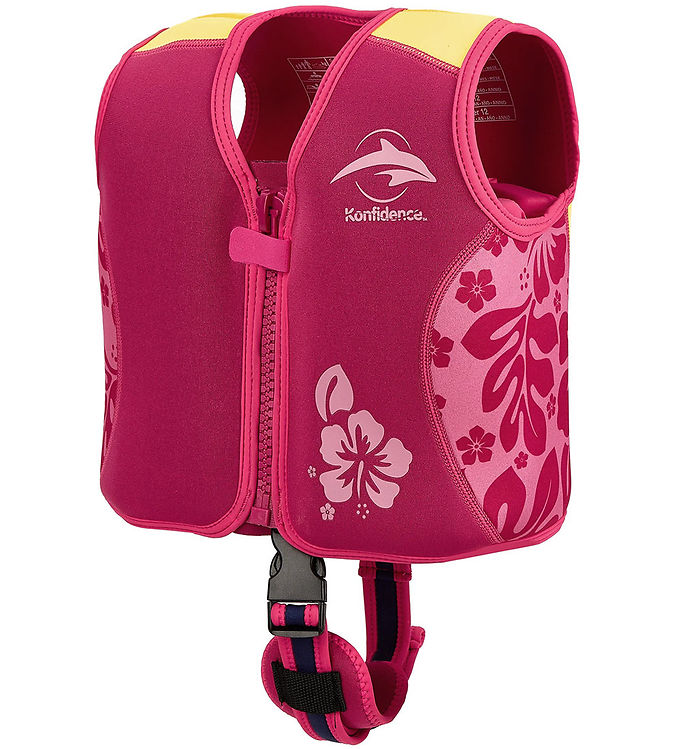 Konfidence Svømmevest - UV50+ - Oahu/Pink