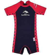 Konfidence Badeheldragt - UV50+ - Pink/Navy Konfidence Badeheldragt - UV50+ - Pink/Navy